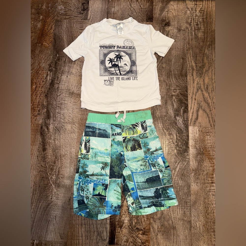 Tommy Bahama Mint Green Mesh Shorts